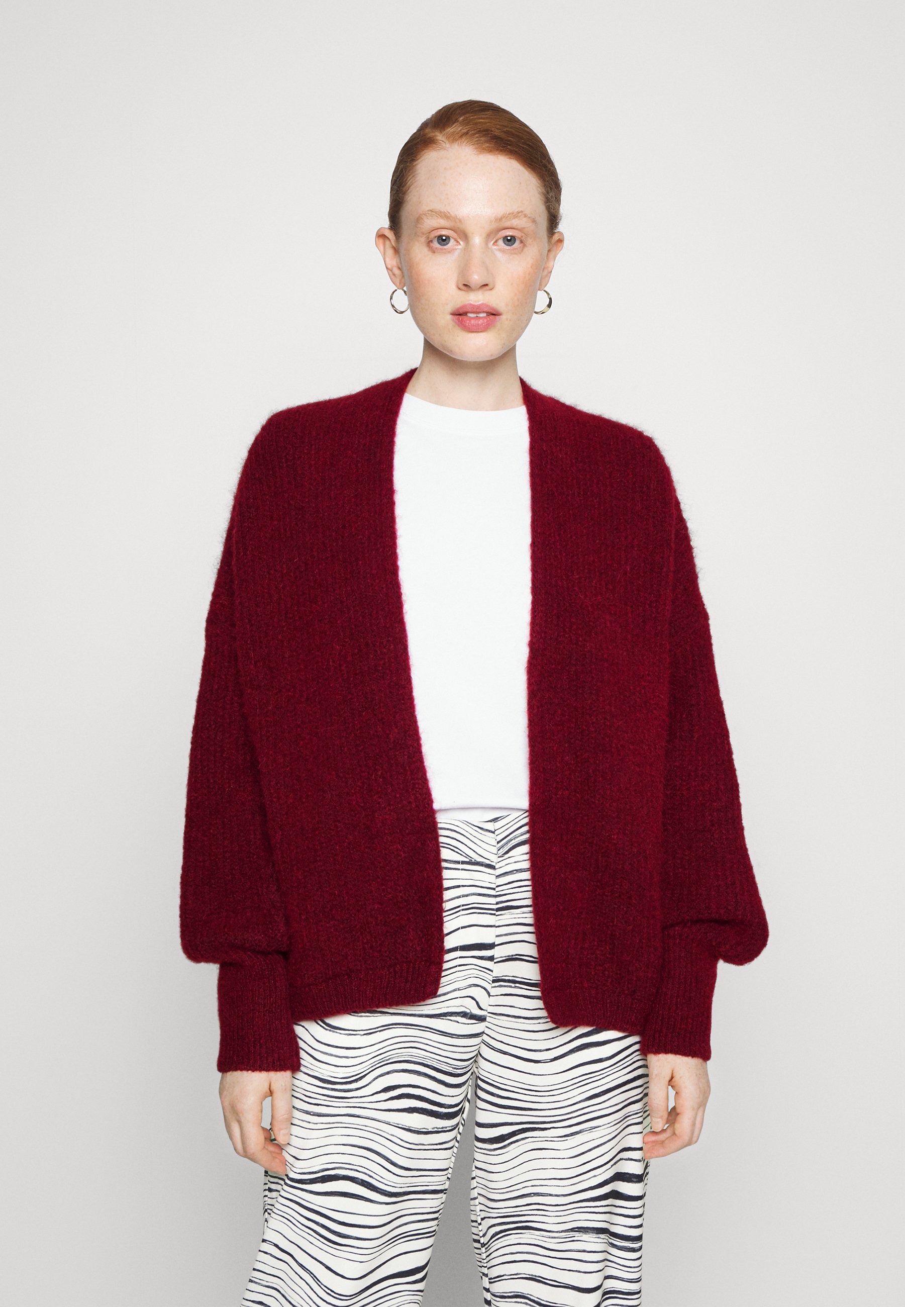 American Vintage Cardigan - cardinal 