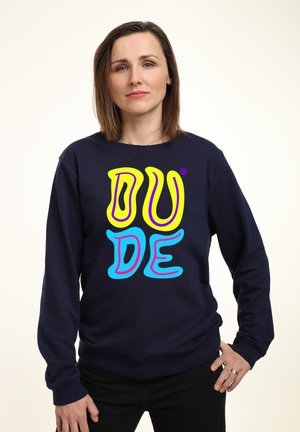 MATT KEELING DUDE - Sweatshirt - navy blue