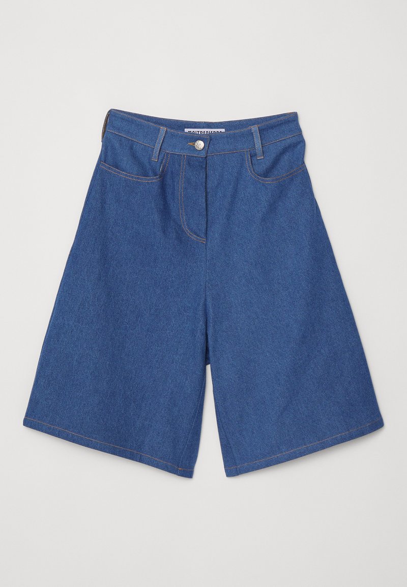 MAITREPIERRE Jeansshort blauw denim/bluedenim