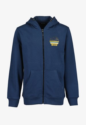 Blue Seven, Sweat zippé - blue denim