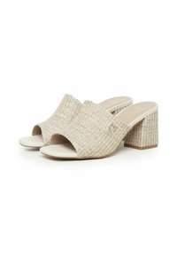 Miriade ILY - Ciabattine con tacco - beige