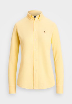 Polo Ralph Lauren LONG SLEEVE BUTTON FRONT SHIRT - Skjortebluse - cambridge yellow