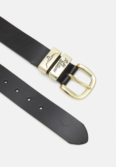R. M. WILLIAMS SOLID BELT - Vöö - black
