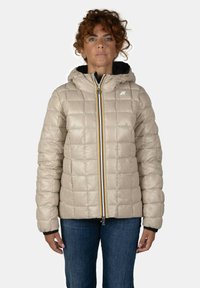 K-Way THERMO DOUBLE - Giacca invernale - black p beige g