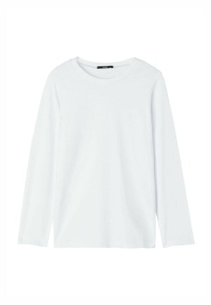UNISEX, LONG SLEEVE - Top s dlouhým rukávem - White