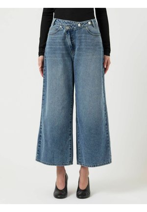UVA - Wide leg - medium blue denim