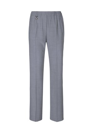 GOLDNER, PETITE - Stoffhose - silver grey melange