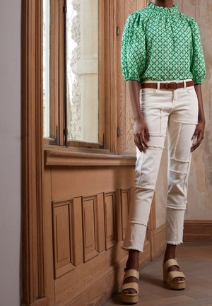 Jeans slim fit - beige