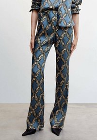 Mango Broek - dark blue