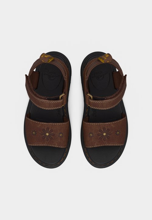 Dr. Martens MARLOWE FLOWER UNISEX - Sandals - dark brown — foto 5