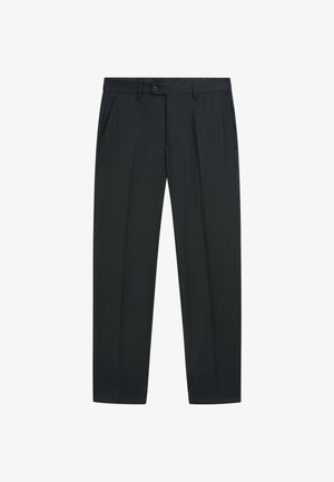 Massimo Dutti, Pantalon de costume - mottled dark blue