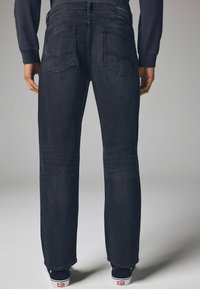 Next VINTAGE STRETCH AUTHENTIC REGULAR FIT - Traperice ravnih nogavica - black vintage