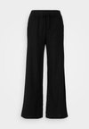 WIDE  - Tygbyxor - black