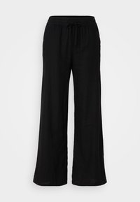 WIDE  - Housut - black