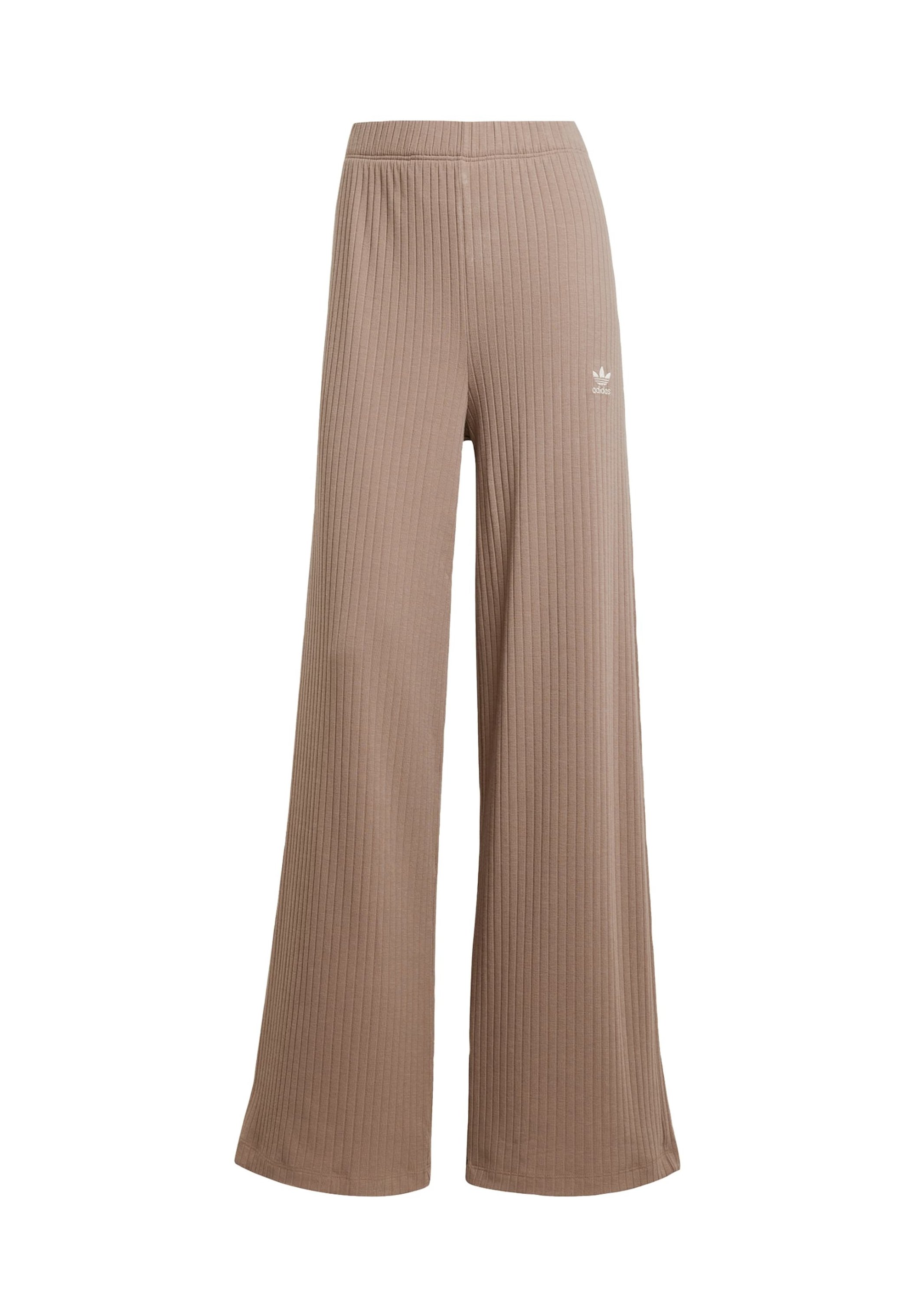 adidas☆ESSENTIALS WIDE RIBBED PANTS リブ パンツ 2色【UK発】 adidas Originals ESSENTIALS WIDE RIBBED PANTS - Trousers