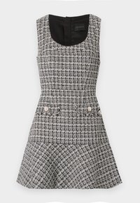 DAPHNEE FLAPS  - Vapaa-ajan mekko - black/white