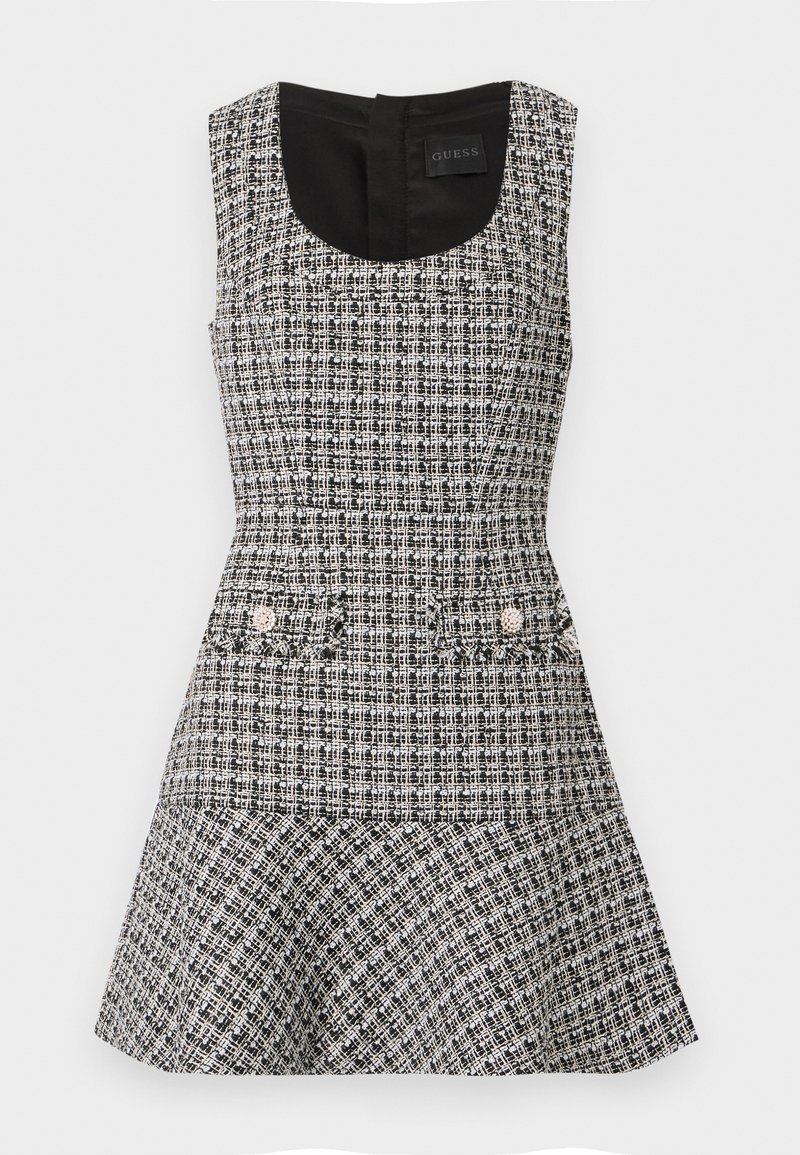 Guess DAPHNEE FLAPS - Day dress - black/white/black - Zalando.ie Guess DAPHNEE FLAPS - Day dress - black/white/black - Zalando.ie