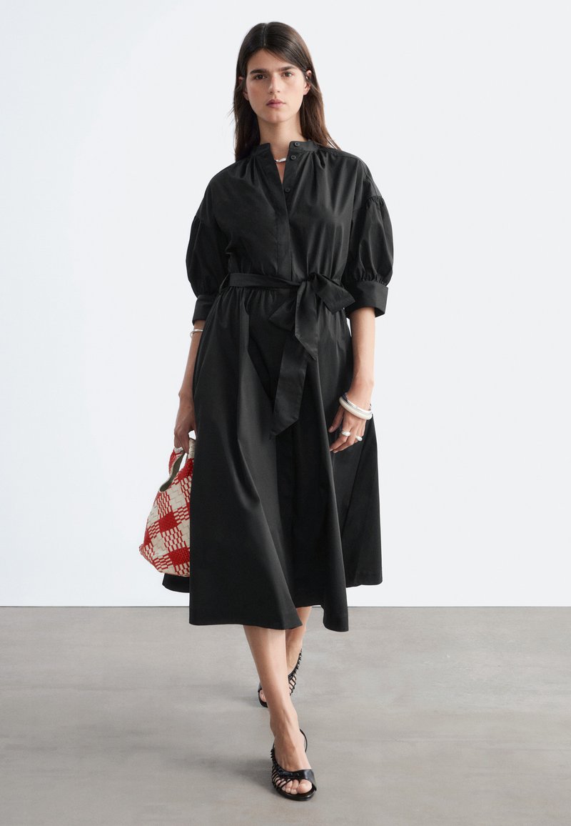 & OTHER STORIES Shirt dress - black - Zalando.ie