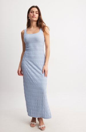 STRUCTURED  - Maxiklänning - light blue