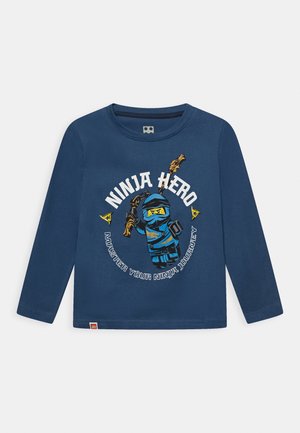 Long sleeved top - dark dust blue