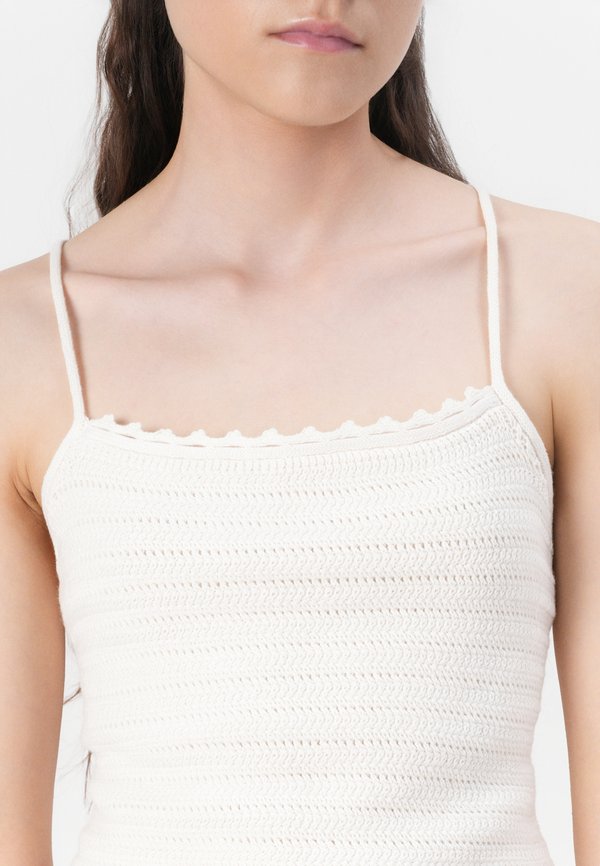 APRON TIE BACK - Top - beige4