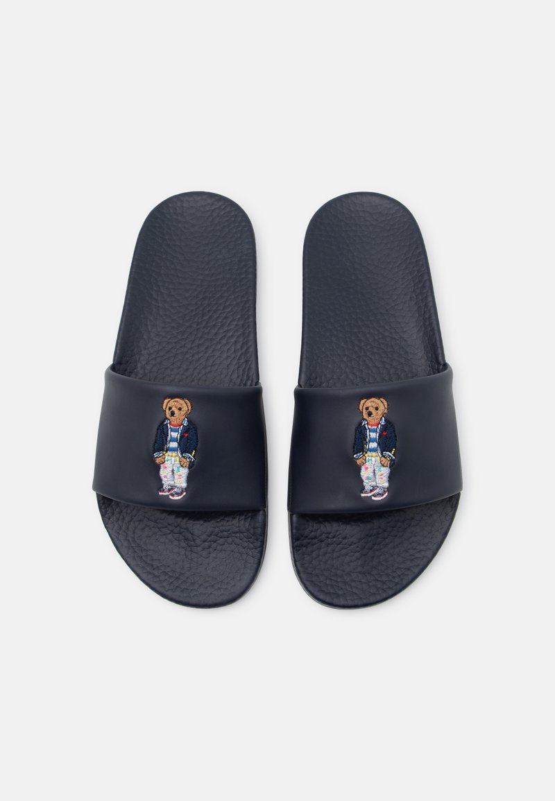 Polo ralph lauren slides bear Clearance
