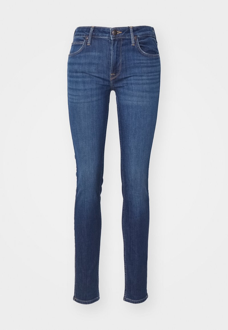 Lee Jeans Skinny Fit donkerblauw denim