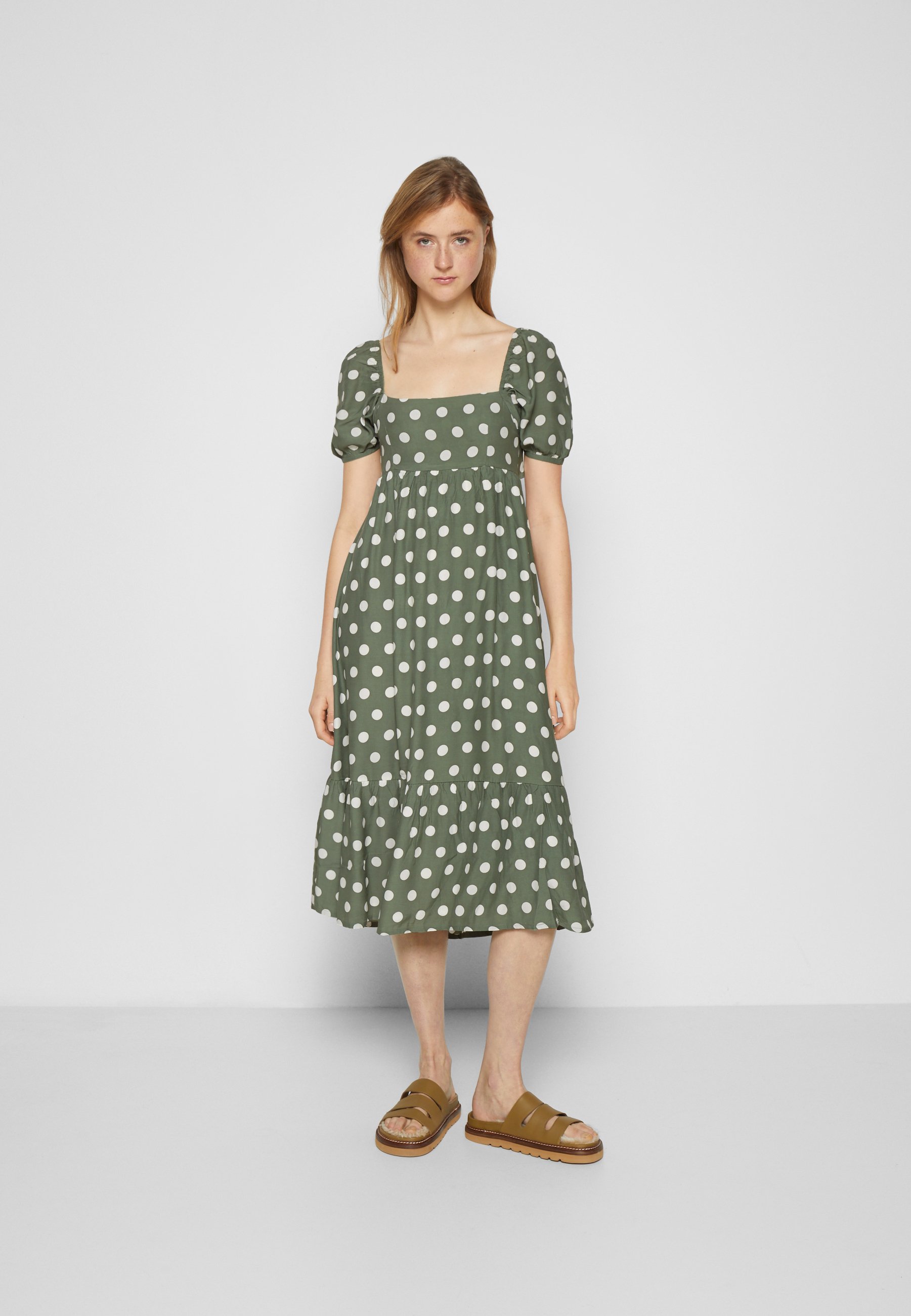 Faithfull the brand KALILA MIDI DRESS - Vestito estivo - emelda/green/verde  - Zalando.it