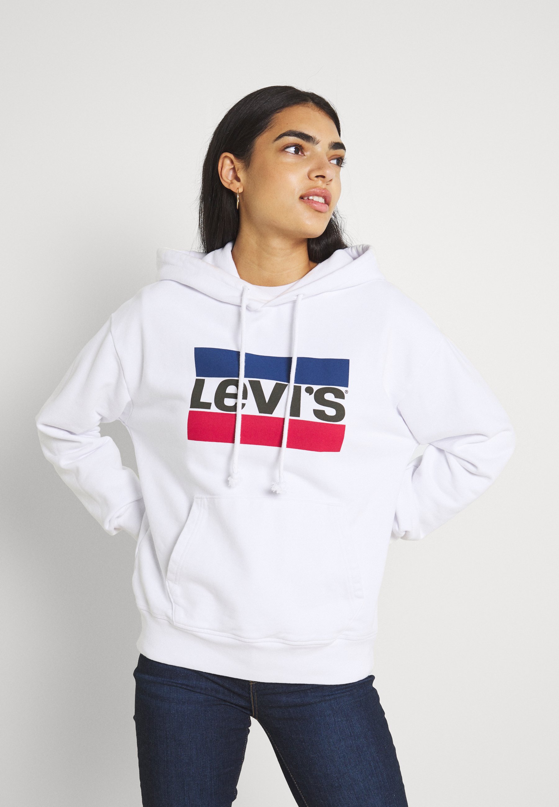sweat levis blanc