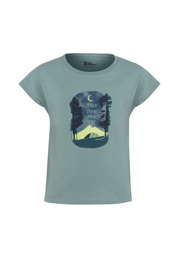 GRAPHIC GIRLS  - Print T-shirt - soft jade3