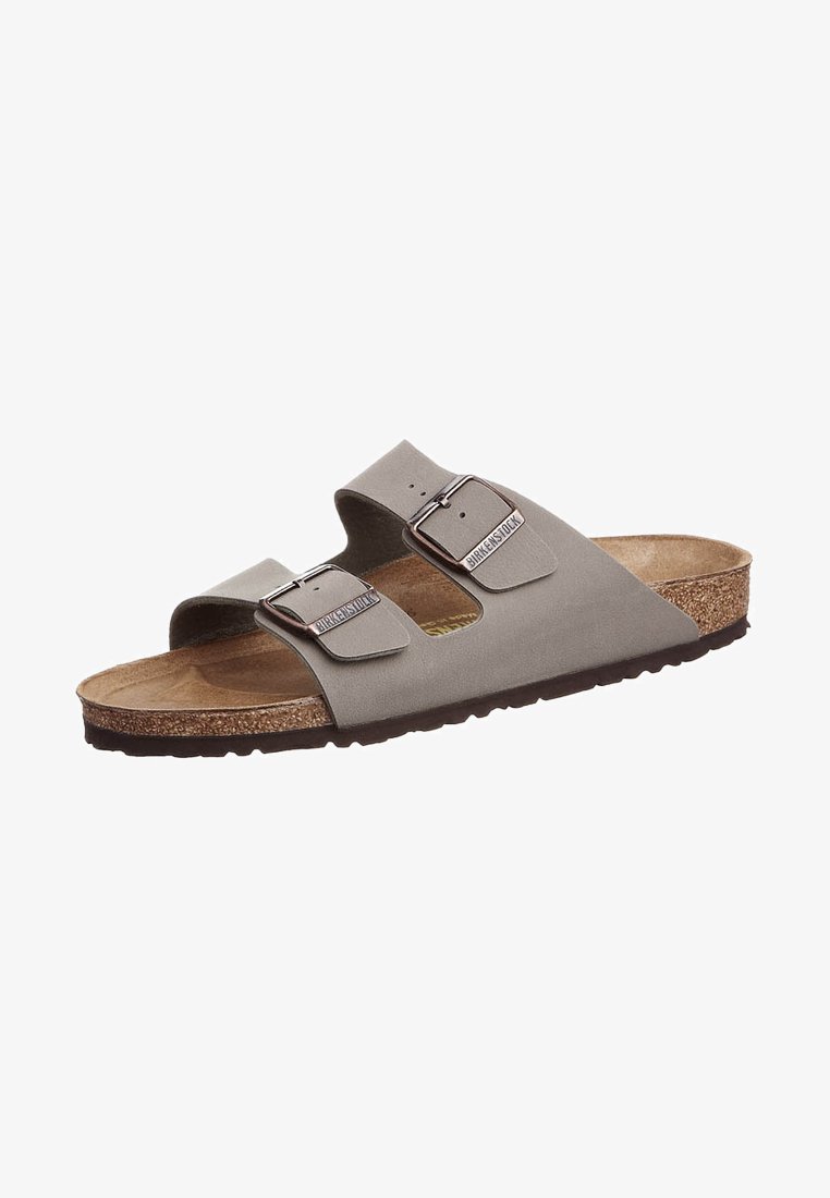 Birkenstock - ARIZONA NARROW FIT - Mules - stone, Agrandir