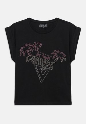 JUNIOR MIDI - Tricou cu imprimeu - jet black