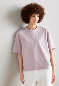 Lindex LOLA - Jednoduché tričko - light dusty lilac