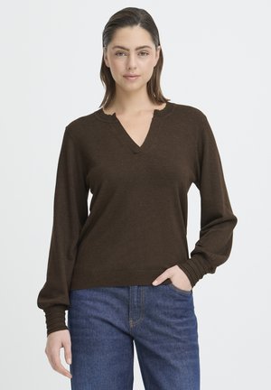 PULLOVER - Pulover - after dark melange
