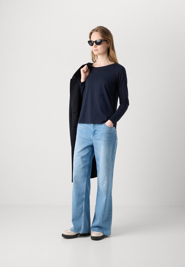 LONG SLEEVE ROUND NECK - Long sleeved top - manic midnight4