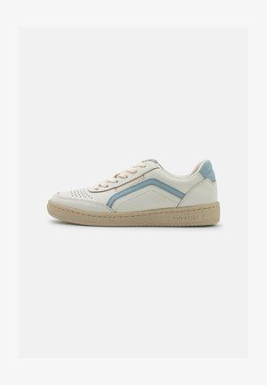 Marc O'Polo COURT - Sneaker low - offwhite/light blue