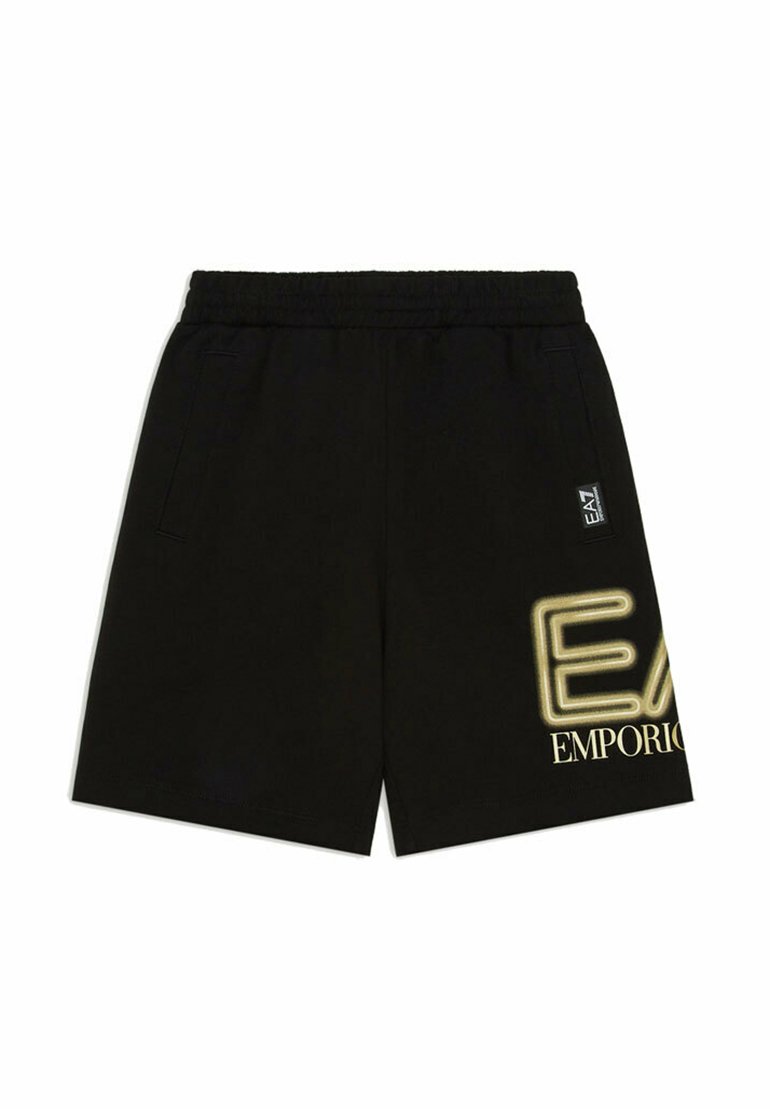 EA7 Emporio Armani Korte broeken zwart