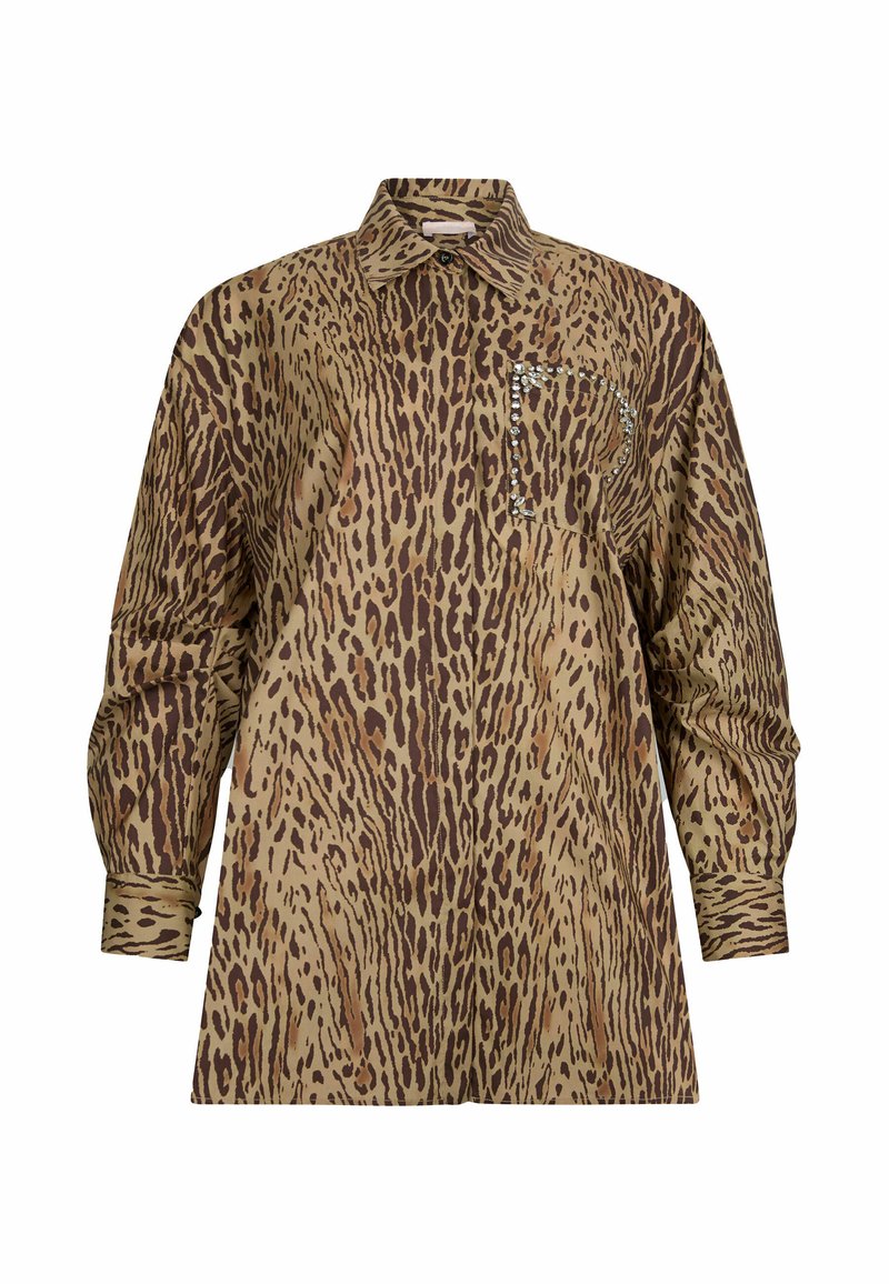 LIU JO Overhemdblouse bruin LIU JO Overhemdblouse bruin