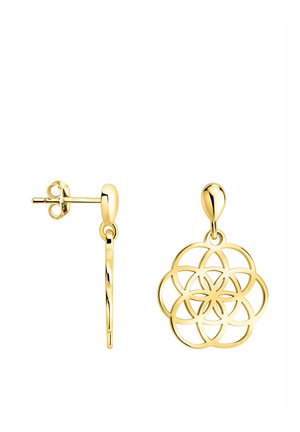 FLOWER ORNAMENT - Boucles d'oreilles - gold-coloured