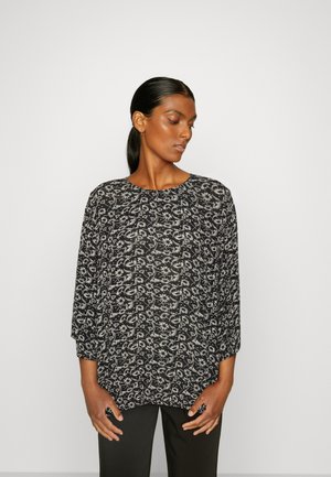 Kaffe RIANA AMBER BLOUSE - Palaidinė - black/chalk