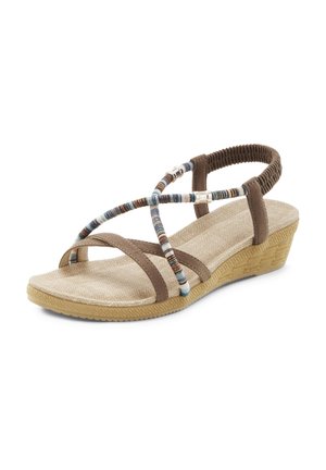 Vivance Wedge sandals - braun