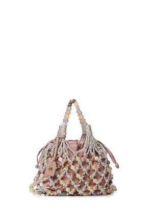 KG Kurt Geiger, MACRAME ROPE BAG - Bolso de mano - multicolore