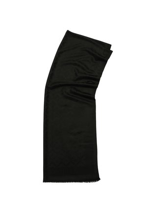 FLOWER YARNDYE OBLONG - Sjal / Tørklæder - black