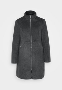VMCLARASIA COAT - Klasisks mētelis - dark grey melange
