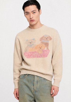 Carne Bollente, KENNEL CLUB UNISEX - Pullover - beige