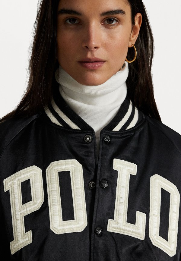 LOGO SATIN BOMBER JACKET - Bomber Jacket3