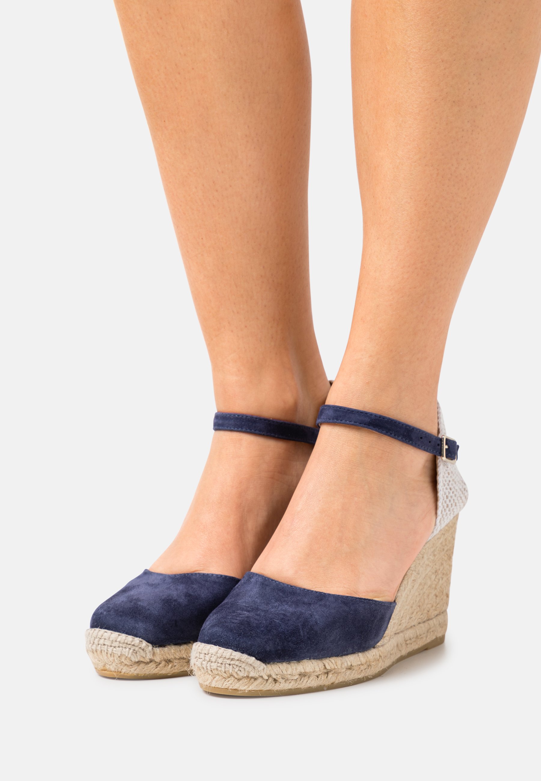 Gaimo GLOBAL Platform sandals dark blue Gaimo GLOBAL Platform sandals dark blue