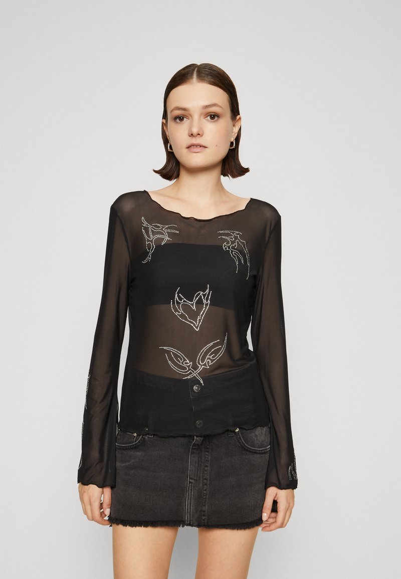 Even&Odd - Long sleeved top - black, Enlarge