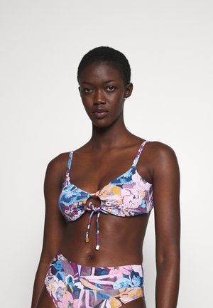 WITH FOAM FIX PAD - Top de bikini - garnet