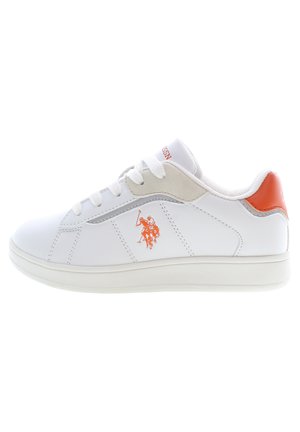 ECROK - Sneakers - white/orange